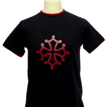 T-shirt croix occitane logo occitanie Class'Oc