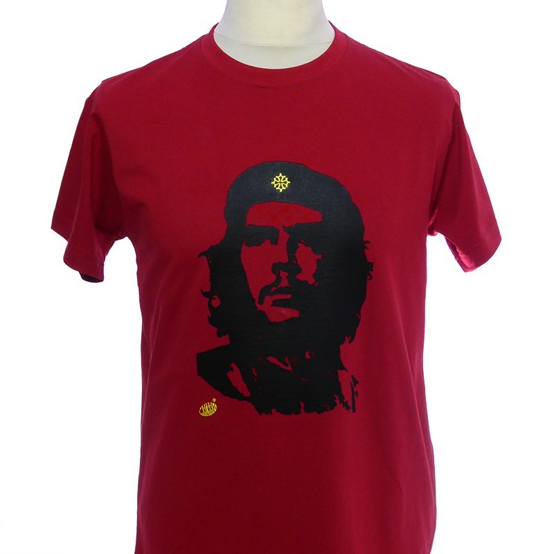 T-shirt homme Che Guevara beret croix occitan humour