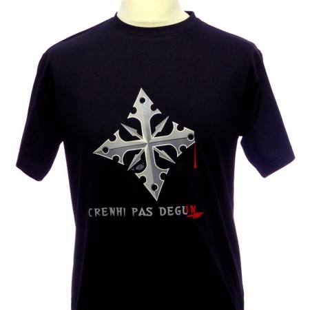 T-shirt humoristique marseille homme Crenhi pas degun