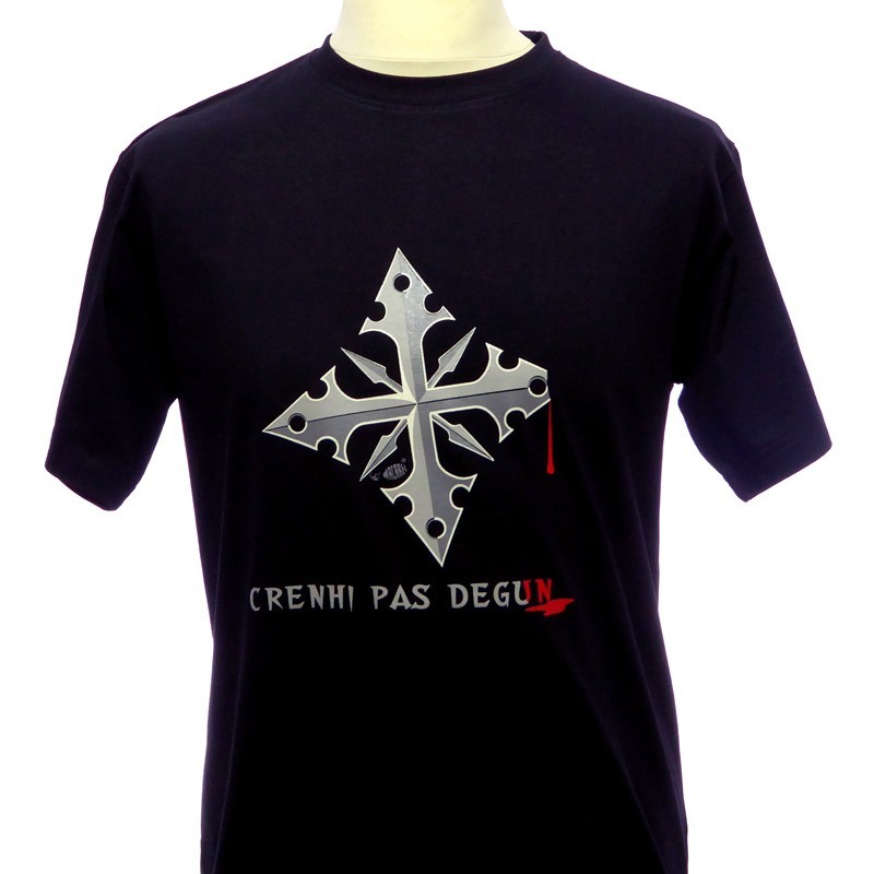 T-shirt humoristique marseille homme Crenhi pas degun