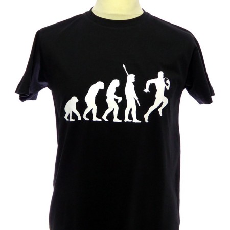 T-shirt humoristique occitan Évolution rugby