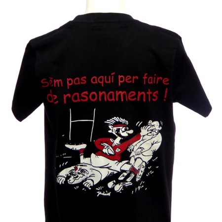 T-shirt occitanie humoristique occitan enfant Rasonaments