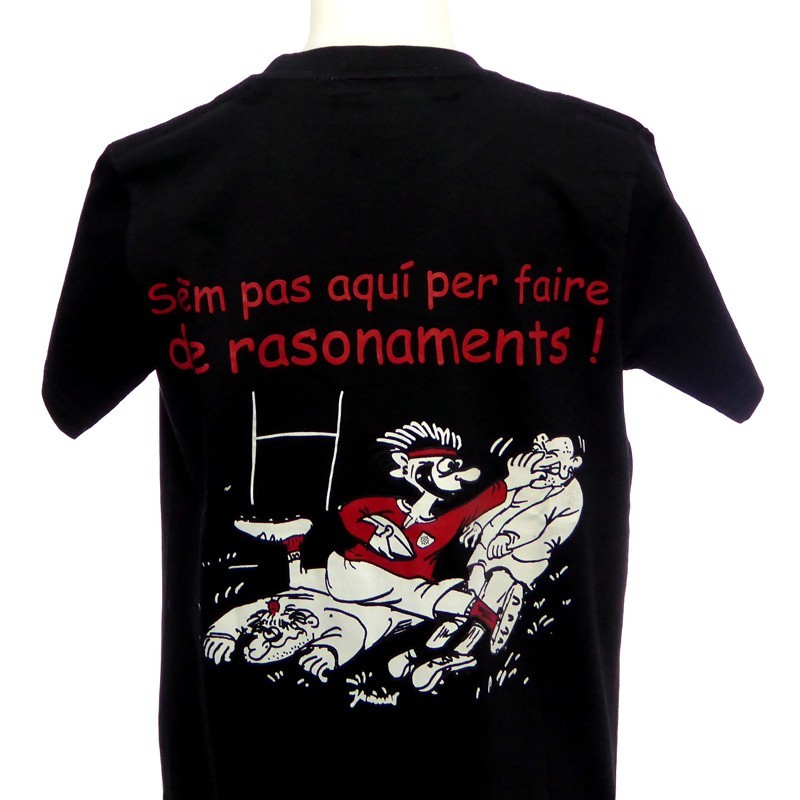 T-shirt occitanie humoristique occitan enfant Rasonaments