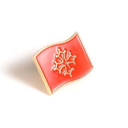Pin's drapeau occitan