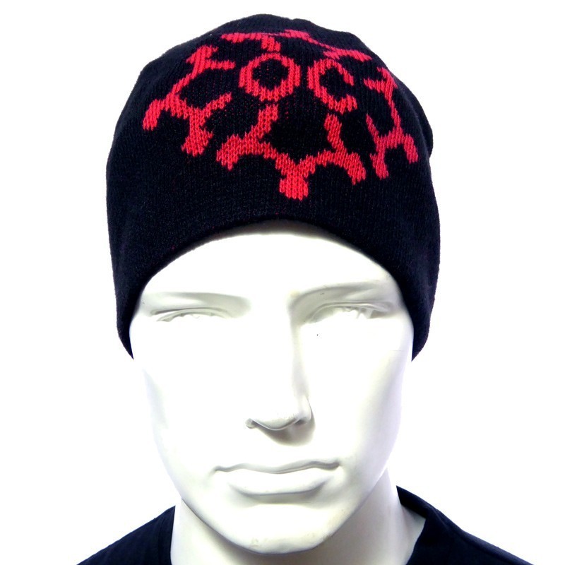 Bonnet noir occitanie avec croix occitane