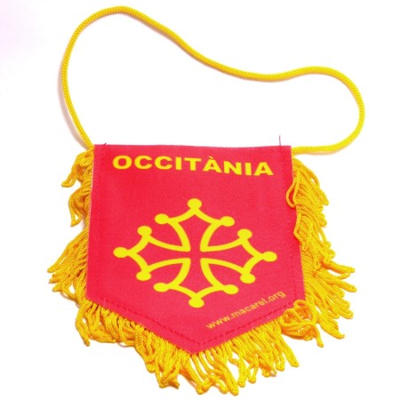 Fanion Occitània pour rétroviseur