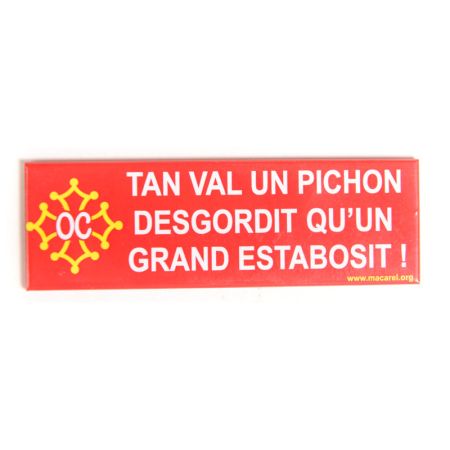 magnet Pichon desgordit