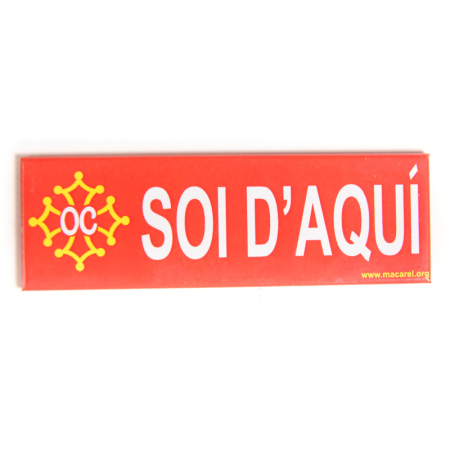 magnet Soi d'aqui