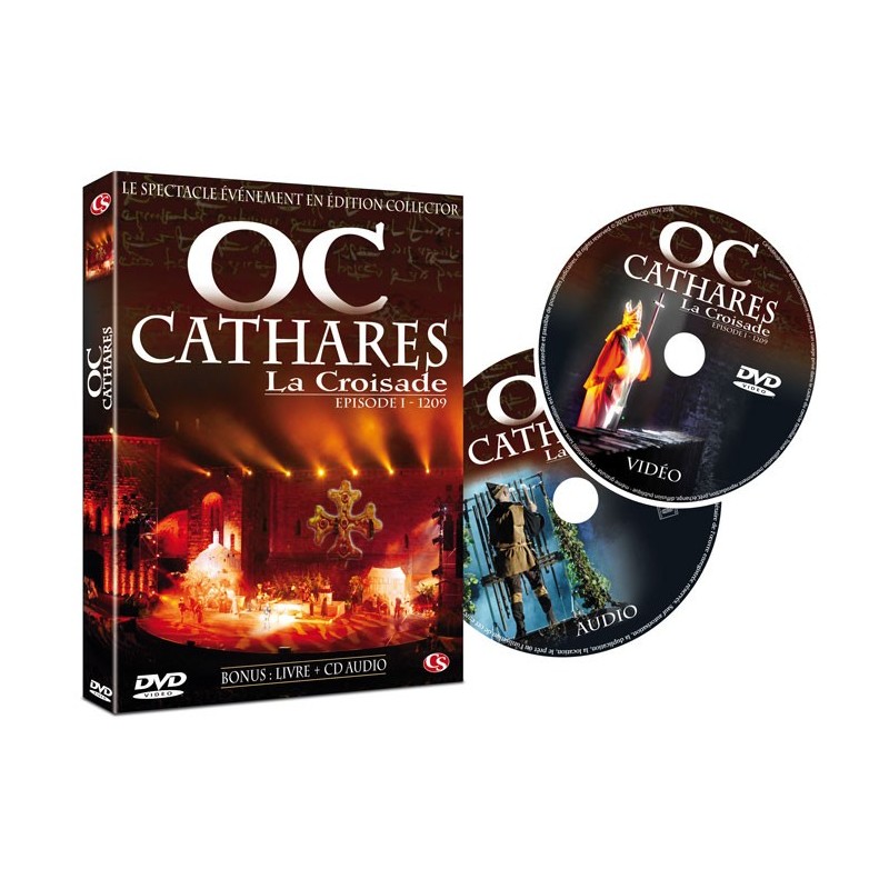 Dvd d'Oc Cathares La croisade