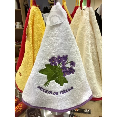 Essuie-mains rond Violette Toulouse