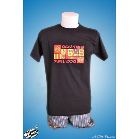 Tshirt enfant Occitània / Occitanie croix occitane