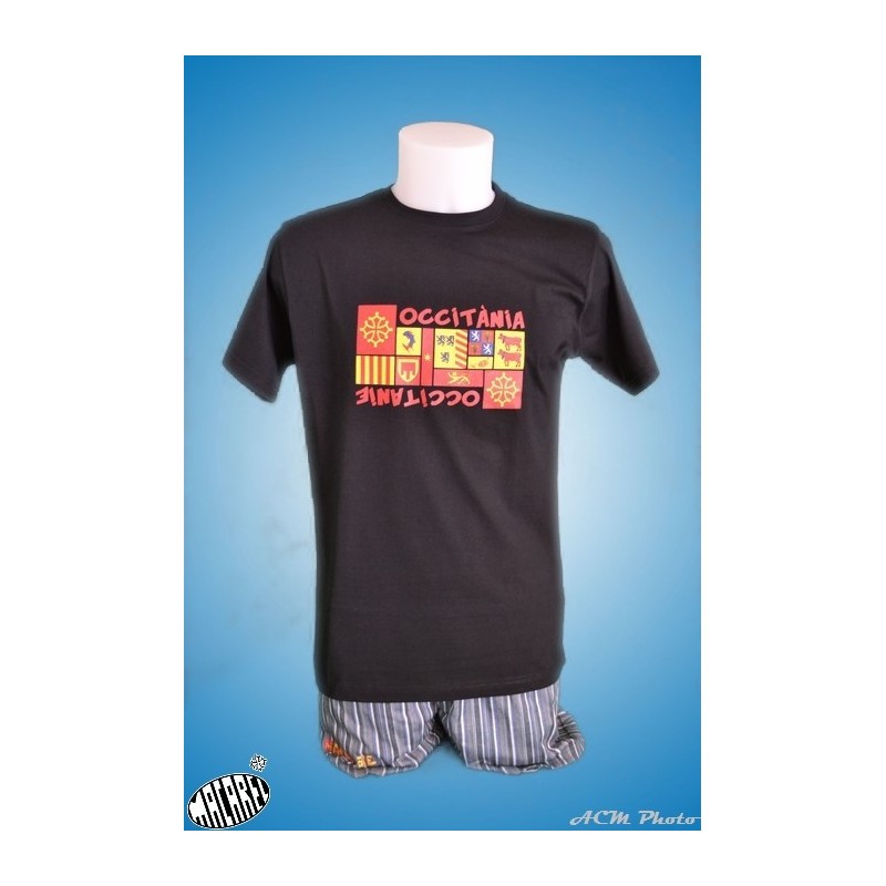 Tshirt enfant Occitània / Occitanie croix occitane