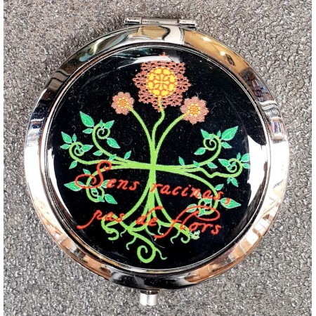 Miroir de poche Sens racinas pas de flors