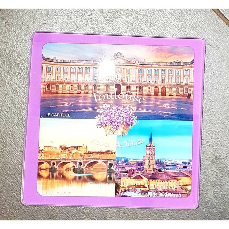 dessous-de-plat verre vues Toulouse