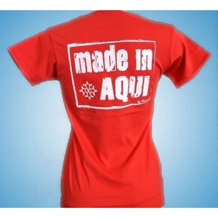 T-shirt Femme humour occitan Made in aqui