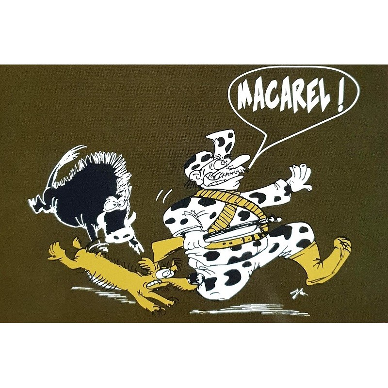 lot 10 cartes humour occitan Macarel chasse