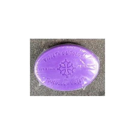 Savon ovale à la violette par 6