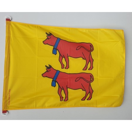 Drapeau béarnais - Biarn toustem - drapèl bearnés - drapeau vaches Béarnaise