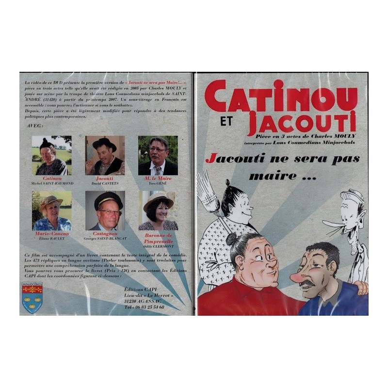 DVD Catinou et Jacouti : Jacouti ne sera pas Maire