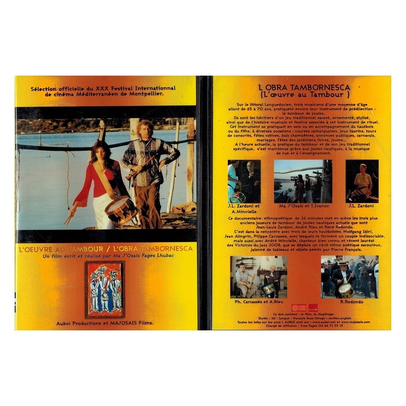 DVD L'oeuvre au tambour