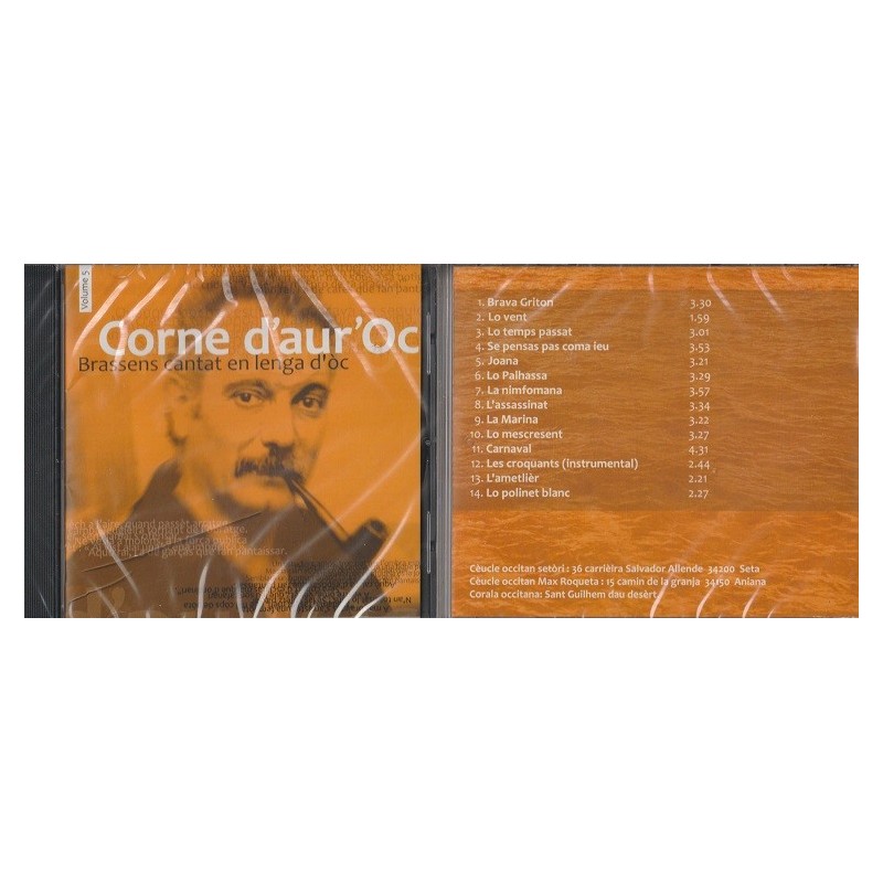 CD Corne d'Aur'Oc de P. Carcassés volume 5