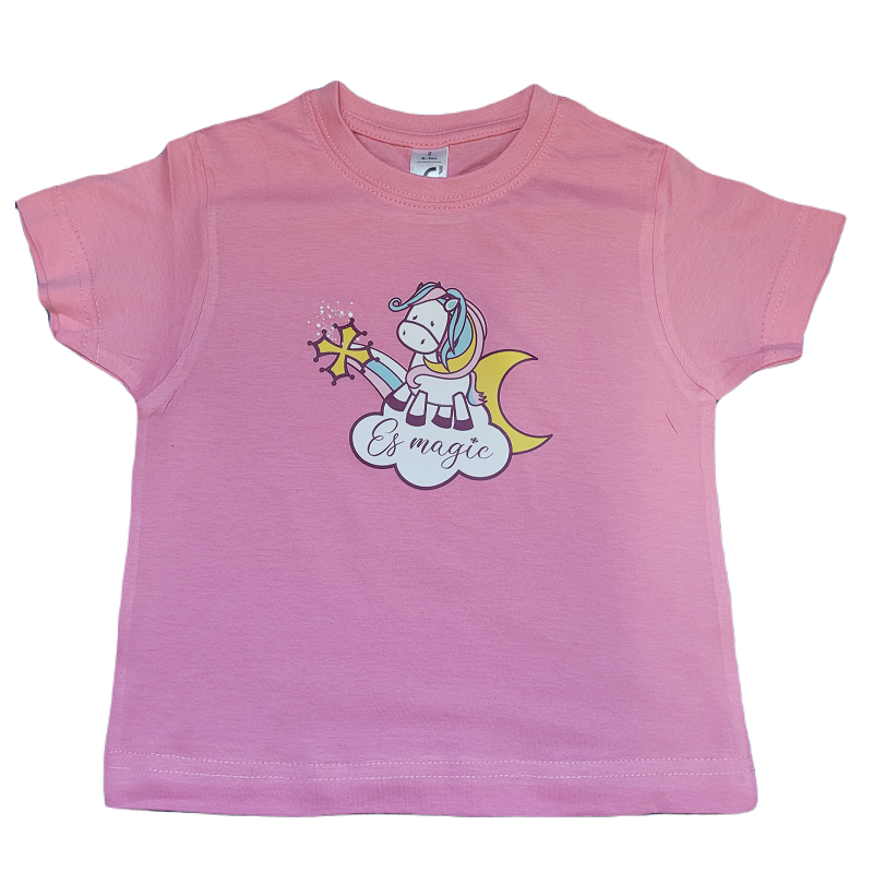 T-shirt Enfant Poney et croix occitane