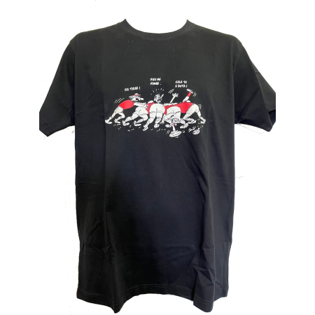 T-shirt homme rugby La mêlée
