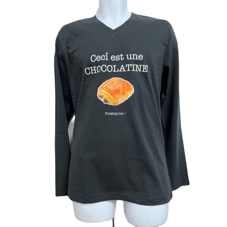 T-shirt Homme humour chocolatine