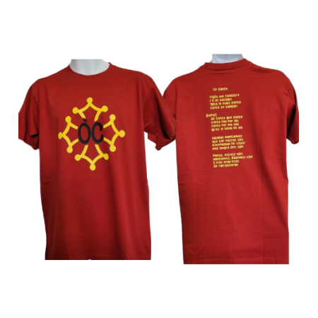 T-shirt occitan Homme Se Canta nouveau modèle