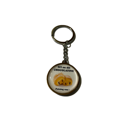 Porte-clefs chocolatine