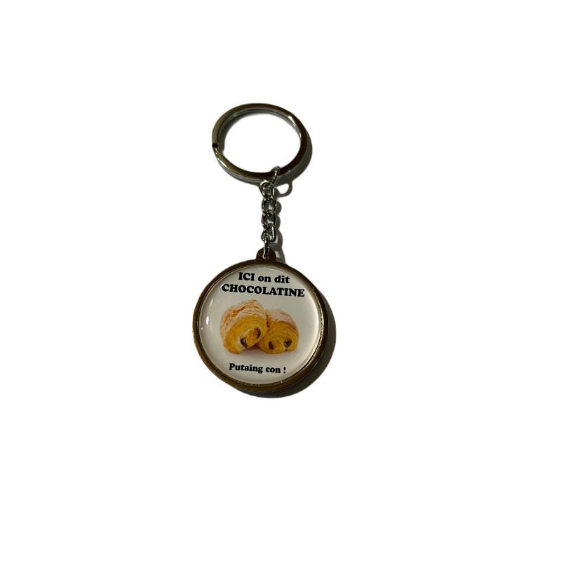 Porte-clefs chocolatine