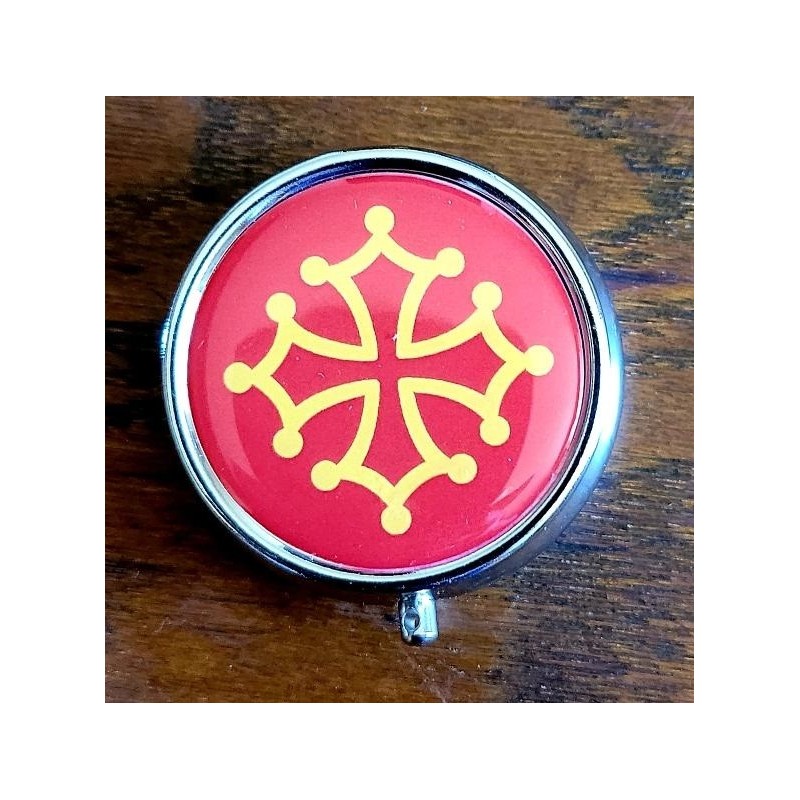 Cendrier de poche croix occitane