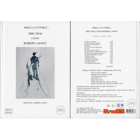 CD -livre d'Eric Fraj " Parle a un pòble"