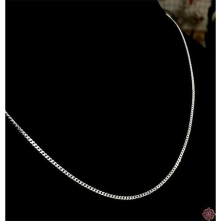 Chaîne en argent massif 55 cm